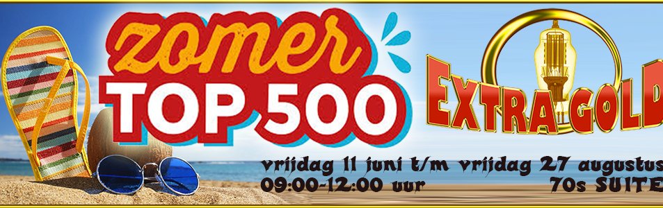 Radio Extra Gold Zomer Top 500 van de jaren 70